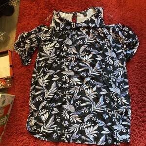 Old Navy Black Floral Jungle Tiger Print Tank Top